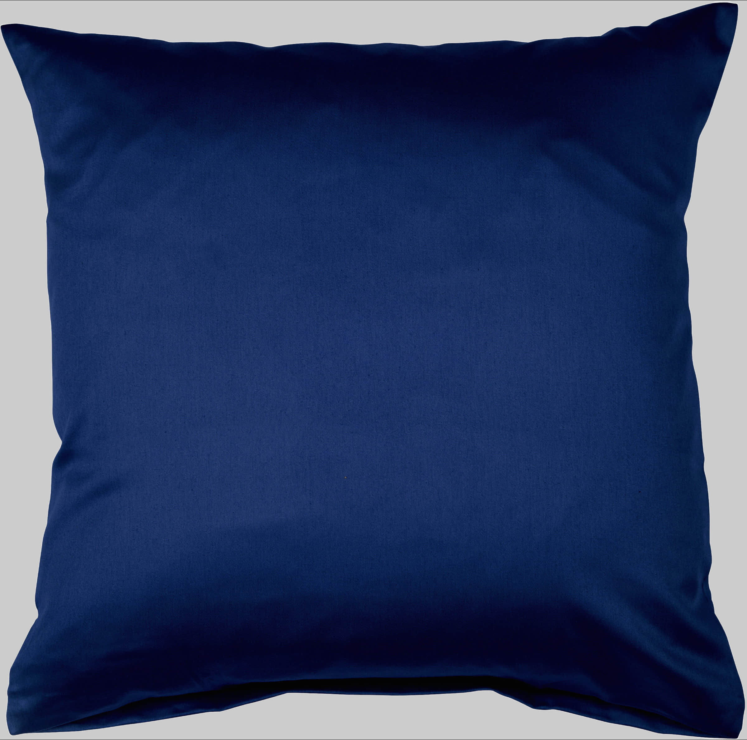 Janine Bettwäsche Janine Mako-Satin Kissenbezug Colors | 100% Baumwolle | Seidig glatt | Mit Reißverschluss | Verschiedene Größen & Farben | Atmungsaktiv & hautfreundlich marine