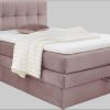 Jockenhu00F6fer Gruppe Betten Jockenhöfer Gruppe Amy Boxspring Bed with Storage Base & Cold Foam Topper - 140cm/180cm Width Options | Velvet/Cord Upholstery altrosa 34