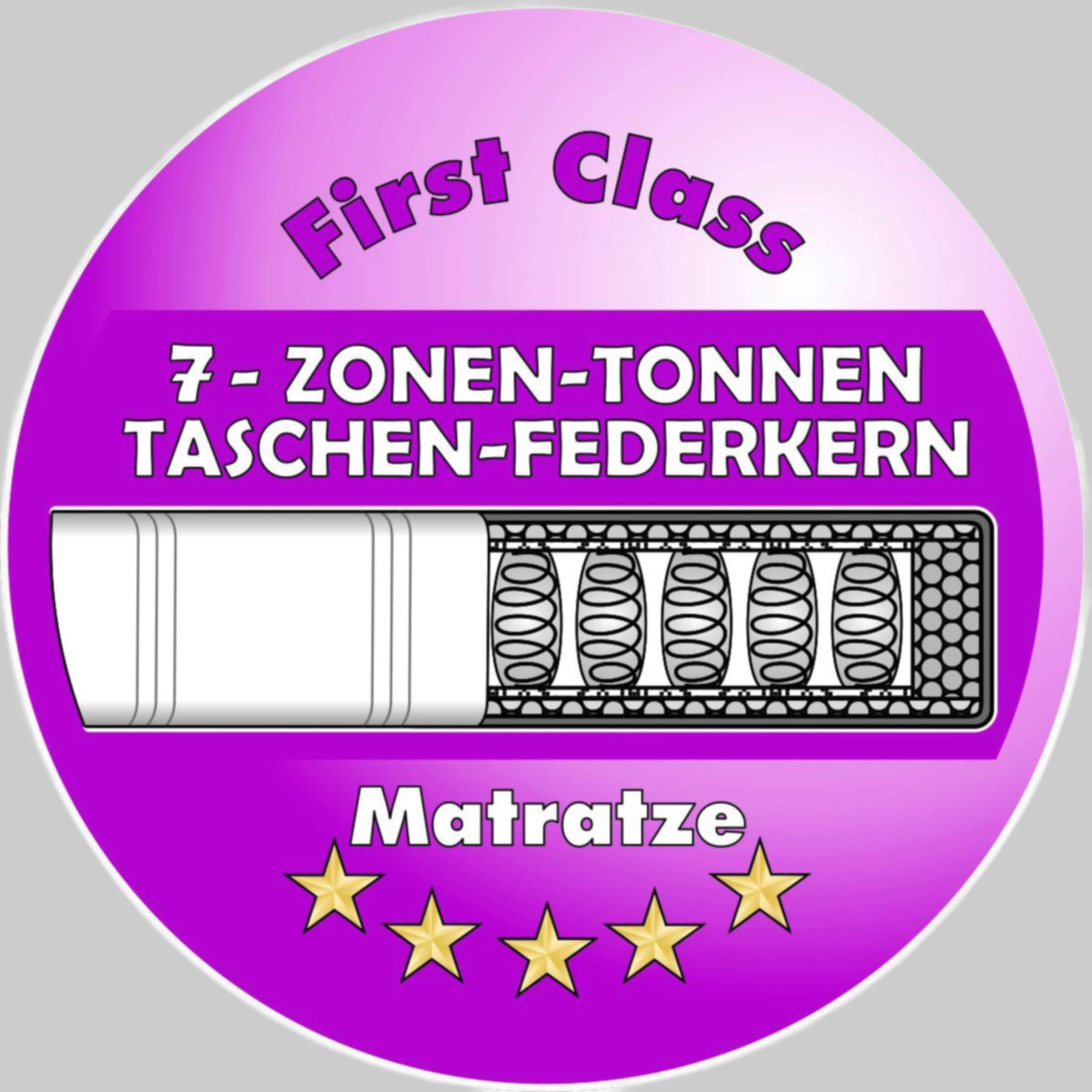Jockenhöfer Gruppe Boxspringbett Bella – Luxurious Box Spring Bed with Cold Foam Topper & Smoky Glass Stones (140cm & 180cm Widths) hellgrau 4 Jockenhu00F6fer Gruppe Betten