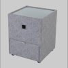 Kommoden & Sideboards Jockenhu00F6fer Gruppe Jockenhöfer Gruppe Nachtkonsole »Lancy« mit LED-Beleuchtung - Moderner Nachttisch mit Schublade & dimmbarem Licht grau 211/09