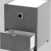 Jockenhöfer Gruppe Nachtkonsole »Lancy« mit LED-Beleuchtung - Moderner Nachttisch mit Schublade & dimmbarem Licht grau 357/09 Kommoden & Sideboards Jockenhu00F6fer Gruppe