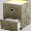 Jockenhu00F6fer Gruppe Jockenhöfer Gruppe Nachtkonsole »Lancy« mit LED-Beleuchtung - Moderner Nachttisch mit Schublade & dimmbarem Licht grün 460/23 Kommoden & Sideboards