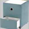 Kommoden & Sideboards Jockenhu00F6fer Gruppe Jockenhöfer Gruppe Nachtkonsole »Lancy« mit LED-Beleuchtung - Moderner Nachttisch mit Schublade & dimmbarem Licht petrol 341
