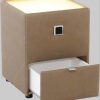 Jockenhu00F6fer Gruppe Jockenhöfer Gruppe Nachtkonsole »Lancy« mit LED-Beleuchtung - Moderner Nachttisch mit Schublade & dimmbarem Licht schlamm 51 Kommoden & Sideboards
