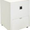 Jockenhu00F6fer Gruppe Kommoden & Sideboards Jockenhöfer Gruppe Nachtkonsole »Lancy« mit LED-Beleuchtung - Moderner Nachttisch mit Schublade & dimmbarem Licht weiß 440/07