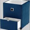 Jockenhöfer Gruppe Nachtkonsole »Lancy« mit LED-Beleuchtung - Moderner Nachttisch mit Schublade & dimmbarem Licht blau 341/02 Kommoden & Sideboards Jockenhu00F6fer Gruppe