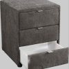 Jockenhöfer Gruppe Nachtkonsole »Lore« – Elegant & Funktional mit LED-Beleuchtung & 3 Schubladen dunkelgrau Jockenhu00F6fer Gruppe Kommoden & Sideboards