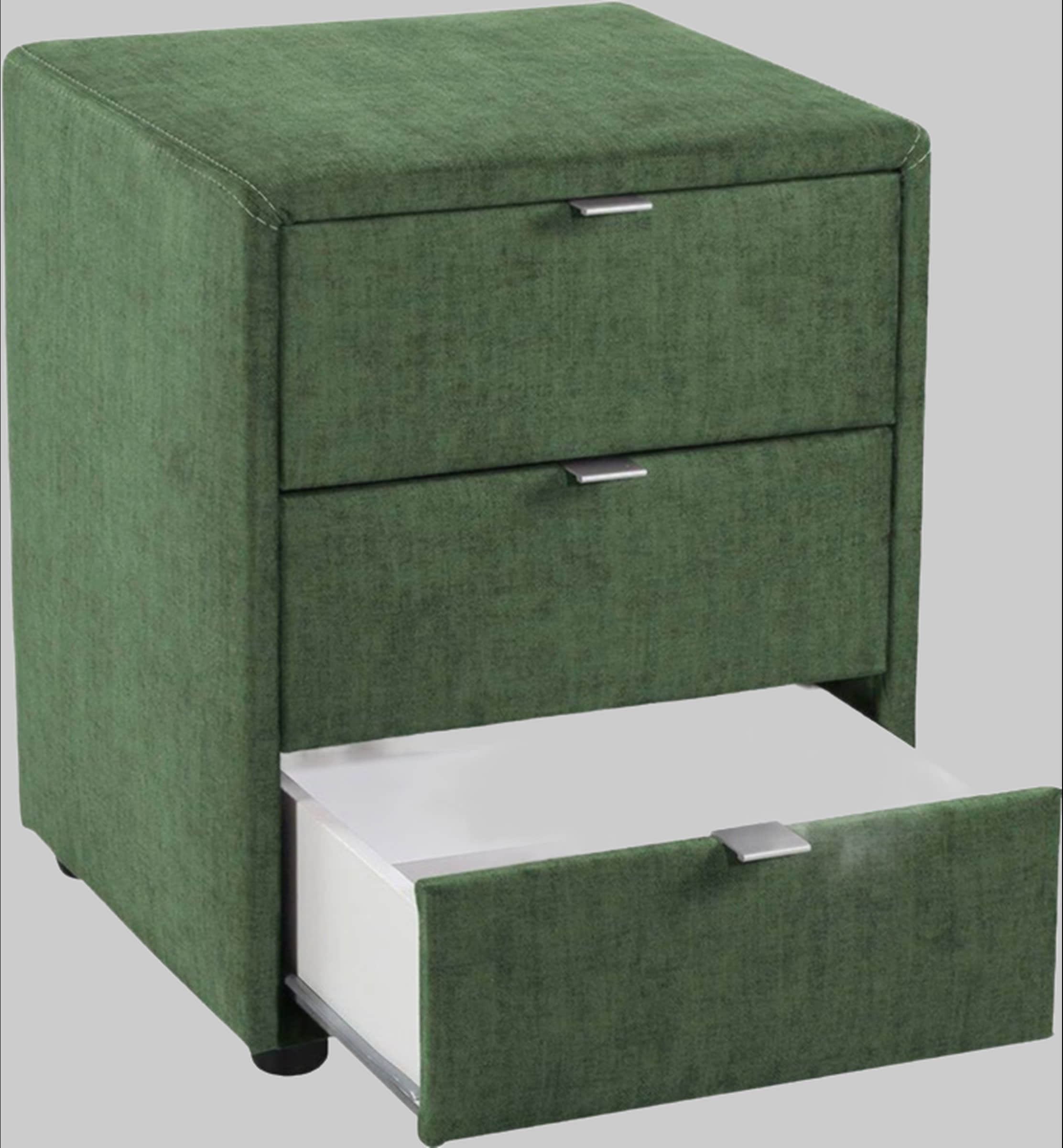 Jockenhöfer Gruppe Nachtkonsole »Lore« – Elegant & Funktional mit LED-Beleuchtung & 3 Schubladen dunkelgrün Kommoden & Sideboards Jockenhu00F6fer Gruppe