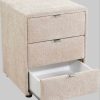 Jockenhu00F6fer Gruppe Kommoden & Sideboards Jockenhöfer Gruppe Nachtkonsole »Lore« – Elegant & Funktional mit LED-Beleuchtung & 3 Schubladen beige 444/17