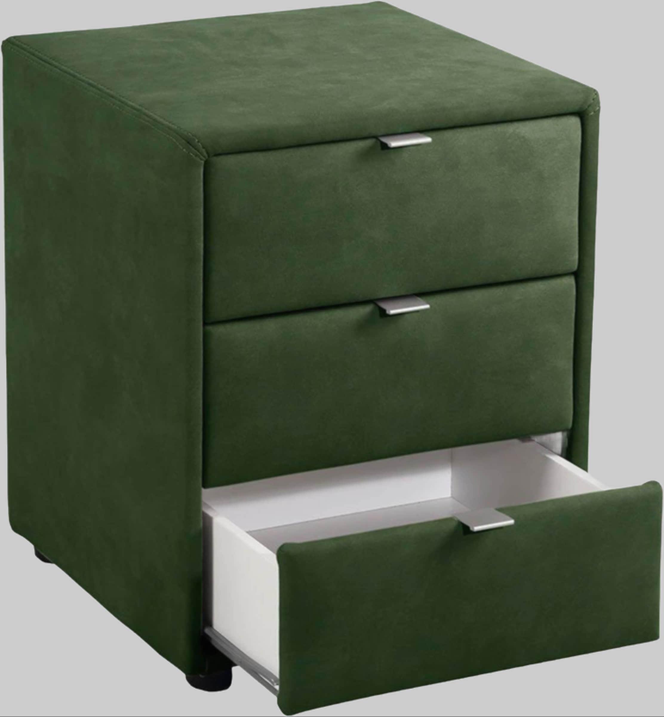 Jockenhöfer Gruppe Nachtkonsole »Lore« – Elegant & Funktional mit LED-Beleuchtung & 3 Schubladen grün 344/03 Jockenhu00F6fer Gruppe Kommoden & Sideboards