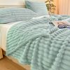 KEAYOO KEAYOO MT08 Fleecedecke 150x200cm - Premium Mikrofaser Sofadecke für Wohnzimmer & Schlafzimmer | Wärmende Kuscheldecke in Matchagrün B Salbeigrün Wohn- & Tagesdecken