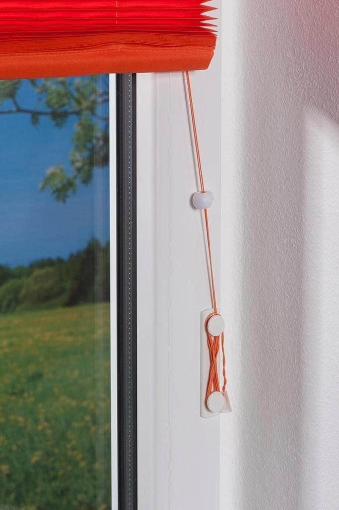 K-HOME Plissee COMO | Freihängender Lichtschutz mit Klettband | Stufenlose Höhenverstellung | Beige/Creme terra Rollos & Plissees K-HOME