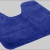 Badematten KiNZLER Kinzler Premium Badematte »Chaozhou« - XXL Flauschig (20 mm), rutschhemmend, fußbodenheizungsgeeignet, Polyester Mikrofaser, Badezimmerteppich in Uni-Farben - 60x100 cm royalblau