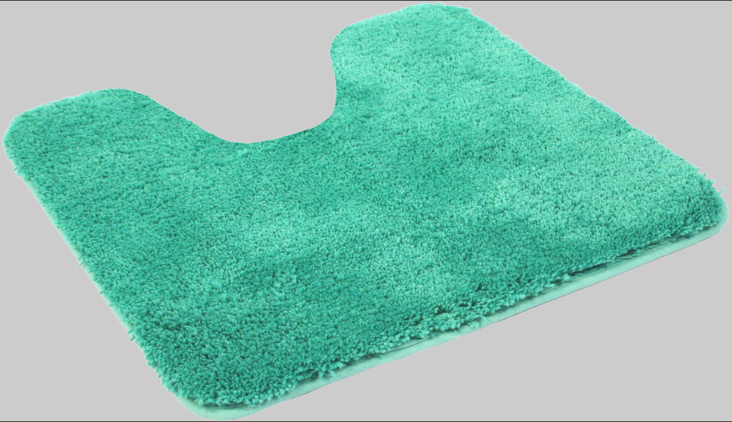 KiNZLER Kinzler Premium Badematte »Chaozhou« - XXL Flauschig (20 mm), rutschhemmend, fußbodenheizungsgeeignet, Polyester Mikrofaser, Badezimmerteppich in Uni-Farben - 60x100 cm smaragdgrün Badematten