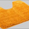 KiNZLER Kinzler Premium Badematte »Chaozhou« - XXL Flauschig (20 mm), rutschhemmend, fußbodenheizungsgeeignet, Polyester Mikrofaser, Badezimmerteppich in Uni-Farben - 60x100 cm terrakotta Badematten