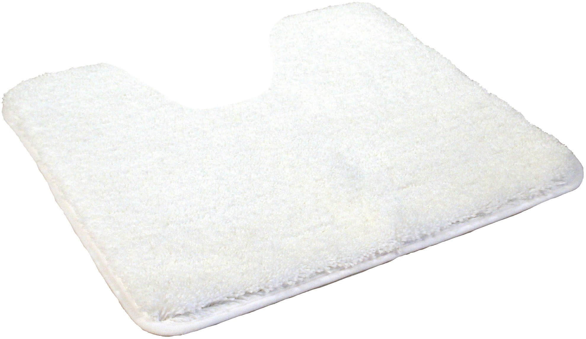 Badematten KiNZLER Kinzler Premium Badematte »Chaozhou« - XXL Flauschig (20 mm), rutschhemmend, fußbodenheizungsgeeignet, Polyester Mikrofaser, Badezimmerteppich in Uni-Farben - 60x100 cm weiß