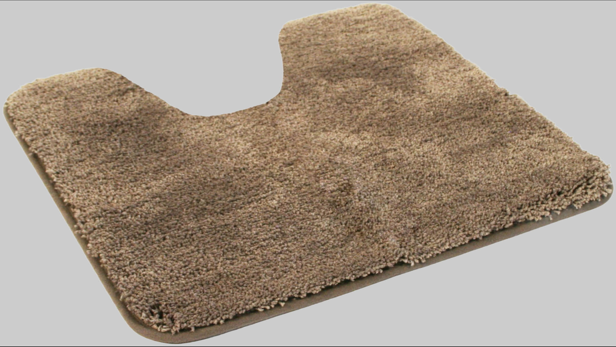 KiNZLER Kinzler Premium Badematte »Chaozhou« - XXL Flauschig (20 mm), rutschhemmend, fußbodenheizungsgeeignet, Polyester Mikrofaser, Badezimmerteppich in Uni-Farben - 60x100 cm braun Badematten