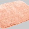 Kinzler Premium Badematte »Chaozhou« - XXL Flauschig (20 mm), rutschhemmend, fußbodenheizungsgeeignet, Polyester Mikrofaser, Badezimmerteppich in Uni-Farben - 60x100 cm coralle KiNZLER Badematten