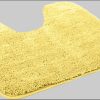 KiNZLER Badematten Kinzler Premium Badematte »Chaozhou« - XXL Flauschig (20 mm), rutschhemmend, fußbodenheizungsgeeignet, Polyester Mikrofaser, Badezimmerteppich in Uni-Farben - 60x100 cm gelb