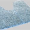 KiNZLER Badematten Kinzler Premium Badematte »Chaozhou« - XXL Flauschig (20 mm), rutschhemmend, fußbodenheizungsgeeignet, Polyester Mikrofaser, Badezimmerteppich in Uni-Farben - 60x100 cm hellblau