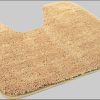 Kinzler Premium Badematte »Chaozhou« - XXL Flauschig (20 mm), rutschhemmend, fußbodenheizungsgeeignet, Polyester Mikrofaser, Badezimmerteppich in Uni-Farben - 60x100 cm hellbraun KiNZLER Badematten