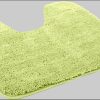KiNZLER Kinzler Premium Badematte »Chaozhou« - XXL Flauschig (20 mm), rutschhemmend, fußbodenheizungsgeeignet, Polyester Mikrofaser, Badezimmerteppich in Uni-Farben - 60x100 cm kiwigrün Badematten