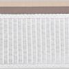 Krines Home Premium Rattan Laundry Hamper – Rectangular Storage Box with Cushioned Seat (80×40×50cm) | Multifunctional Ottoman & Wäschetruhe Weiss Bad & Sanitär Krines Home