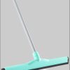 Leifheit Classic Telescope Wasserabzieher | 45 cm Wischbreite | Verstellbarer Teleskopstiel (80-132 cm) | Doppelte Abziehlippe Garten & Balkon Leifheit