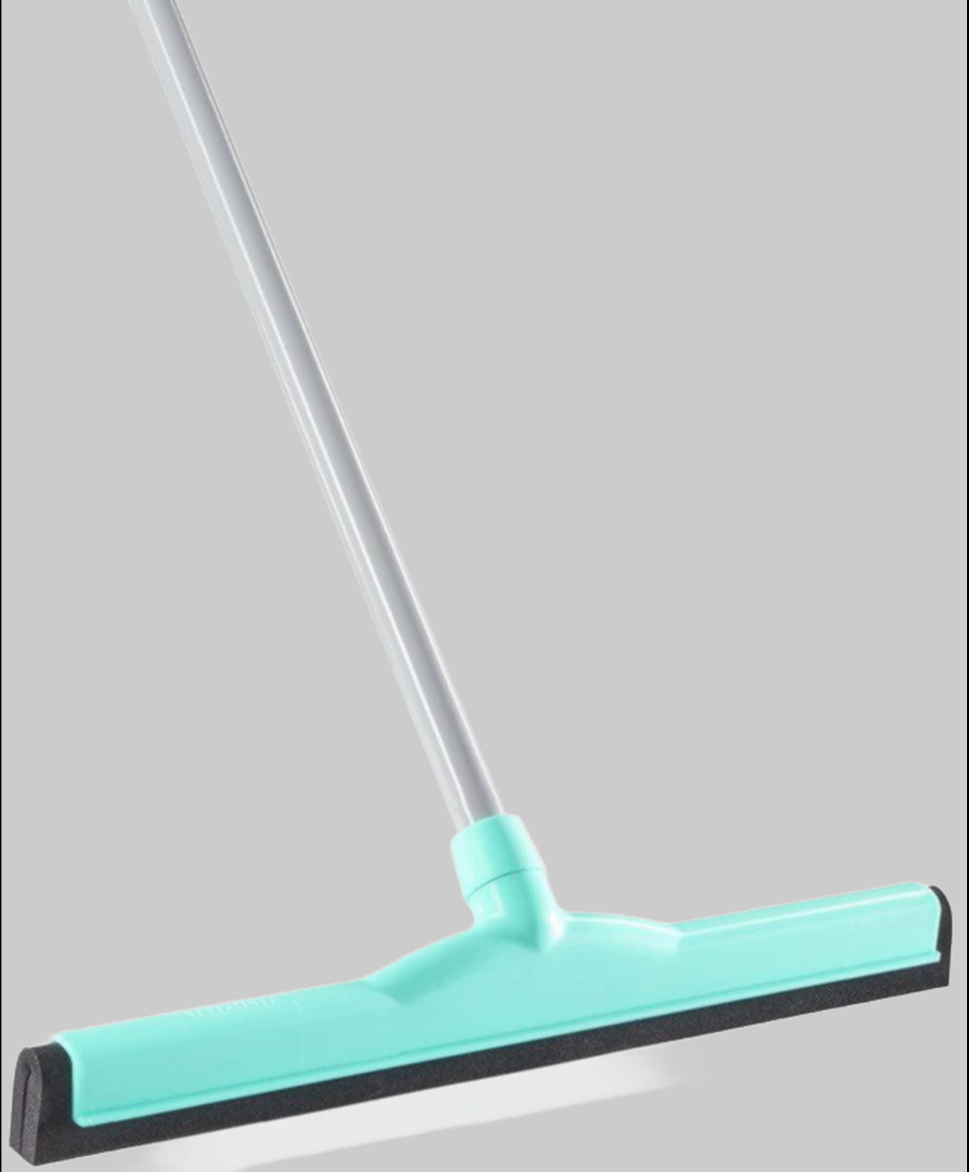 Leifheit Classic Telescope Wasserabzieher | 45 cm Wischbreite | Verstellbarer Teleskopstiel (80-132 cm) | Doppelte Abziehlippe Garten & Balkon Leifheit