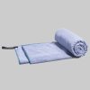 Handtücher LightDry LightDRY Premium Mikrofaser Handtuch Set | Saugstarkes Badetuch & Strandtuch für Reisen, Sport & Wellness | Schnelltrocknend & Ultra-Leicht (100x150cm) Hellgrau