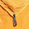 LightDry Handtücher LightDRY Premium Mikrofaser Handtuch Set | Saugstarkes Badetuch & Strandtuch für Reisen, Sport & Wellness | Schnelltrocknend & Ultra-Leicht (100x150cm) Orange