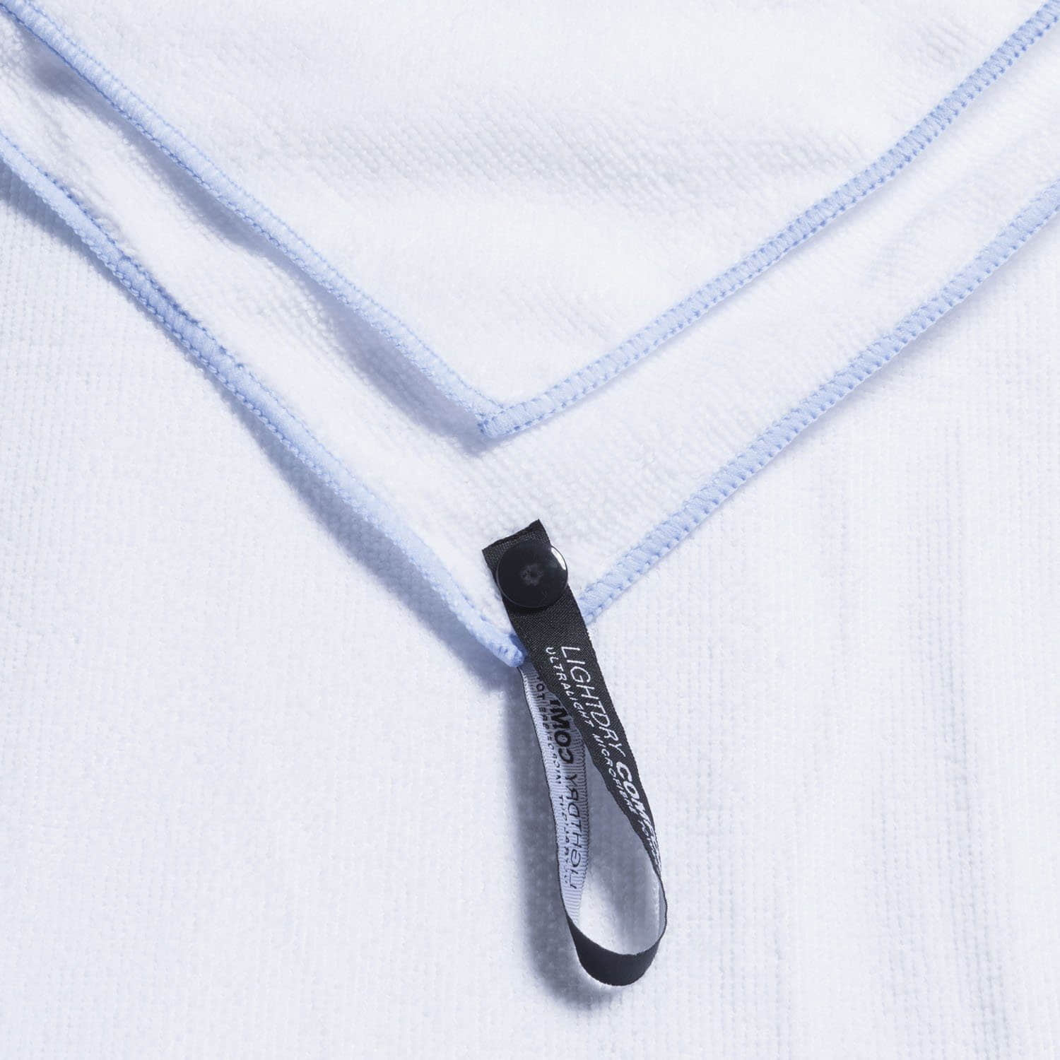 LightDry Handtücher LightDRY Premium Mikrofaser Handtuch Set | Saugstarkes Badetuch & Strandtuch für Reisen, Sport & Wellness | Schnelltrocknend & Ultra-Leicht (100x150cm) Weiß