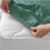 livessa Bettwäsche Livessa Spannbettlaken 100% Baumwolle Jersey - Weiches Bettlaken in 90x200, 140x200, 180x200 cm für Matratzen bis 30 cm Höhe - 13 Farben Grün