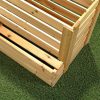 Melko Aufbewahrung Melko Holzkiste - Premium Wooden Storage Crate for Potatoes, Fruits & Vegetables | Natural Spruce Wood | Customizable Design