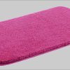 My Home Badematte 'Merida' | 32 mm hoch, rutschhemmend, fußbodenheizungsgeeignet | Kunstfaser-Badteppich in Uni-Farben | rechteckig/rund & als 2-teiliges Set fuchsia my home Badematten