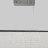 nu00E4ve NÄVE Diamonds LED Pendelleuchte | 120cm Chrom | Dimmbar mit Fernbedienung | Farbtemperatur 3000K-6000K | 360 LEDs | Kristallglas-Design Lampen