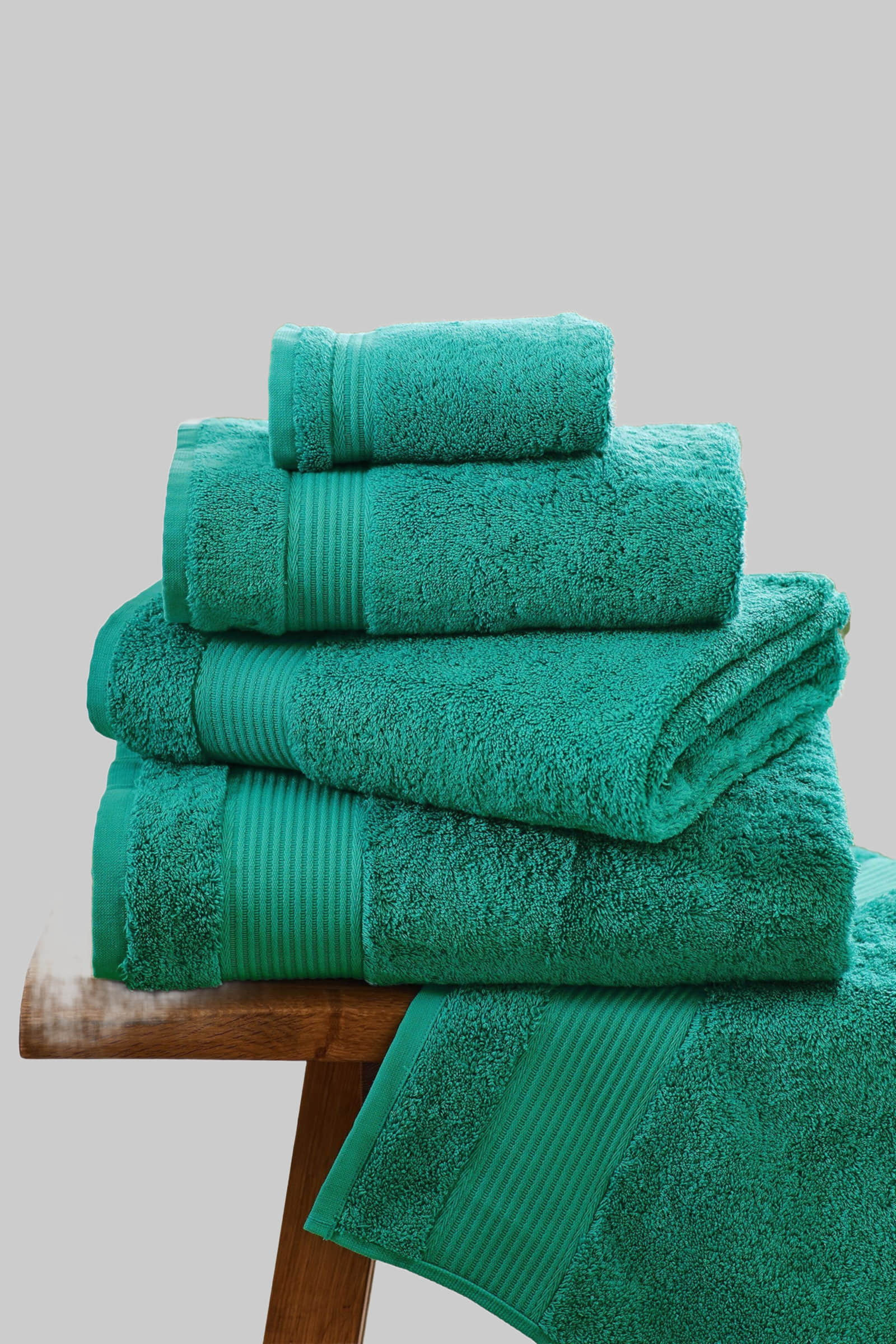Handtücher Next Next Premium Egyptian Cotton Bath Towel - 600 GSM Ultra Soft Handtuch (1-Piece) | Luxury Spa Quality | OEKO-TEX Certified Green Bright