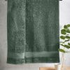 Next Premium Egyptian Cotton Bath Towel - 600 GSM Ultra Soft Handtuch (1-Piece) | Luxury Spa Quality | OEKO-TEX Certified Green Forest Next Handtücher