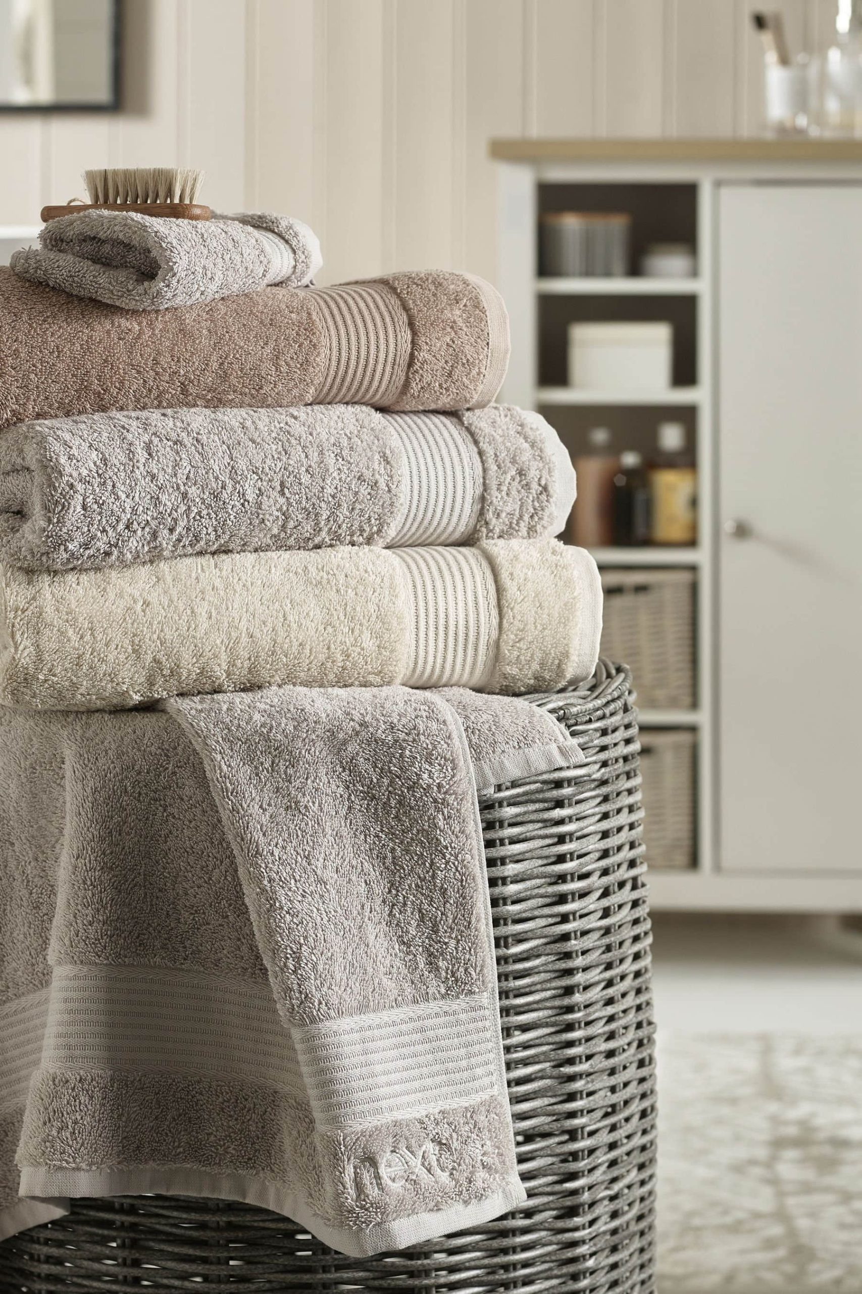 Next Premium Egyptian Cotton Bath Towel - 600 GSM Ultra Soft Handtuch (1-Piece) | Luxury Spa Quality | OEKO-TEX Certified Natural Next Handtücher