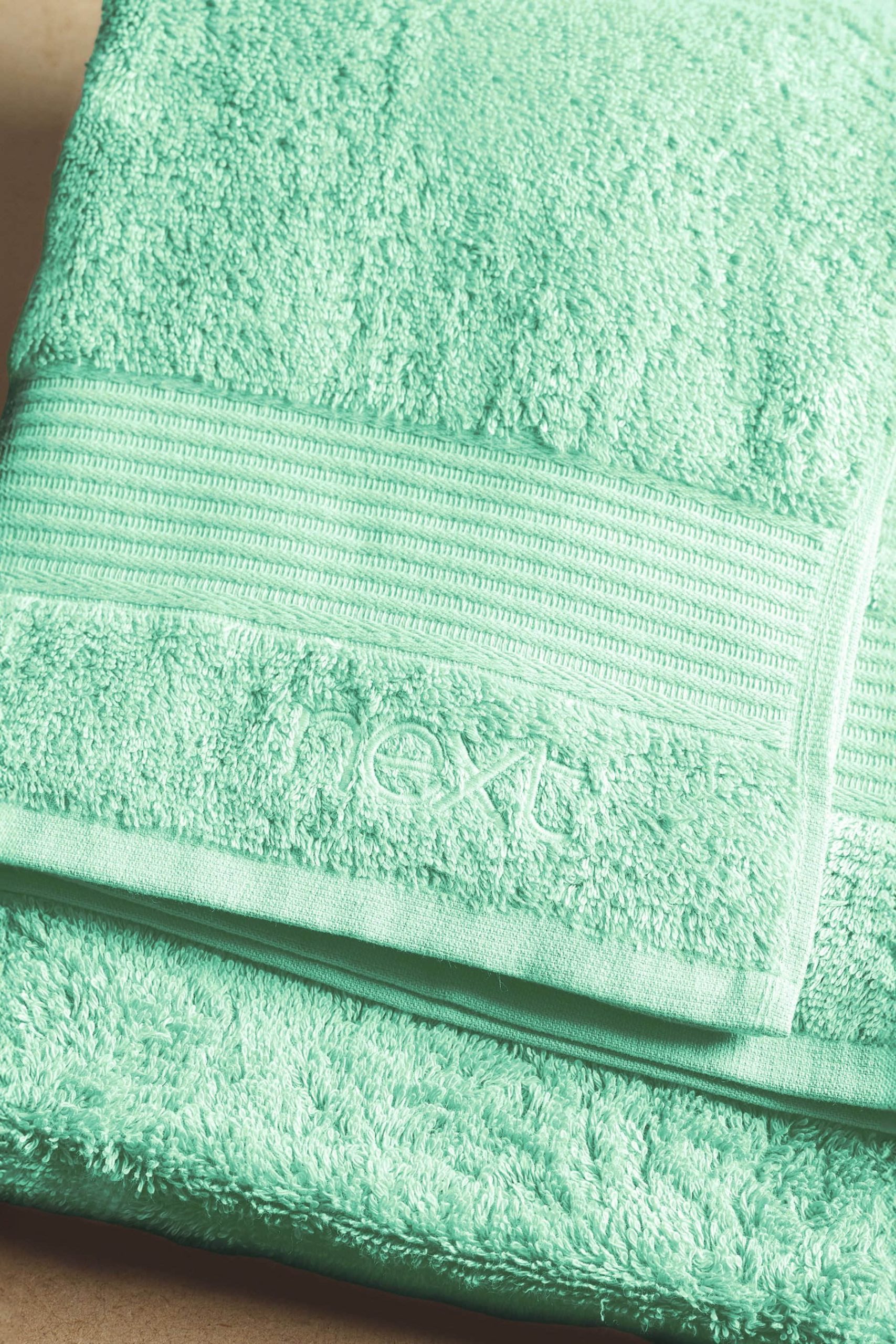 Next Premium Egyptian Cotton Bath Towel - 600 GSM Ultra Soft Handtuch (1-Piece) | Luxury Spa Quality | OEKO-TEX Certified Peppermint Handtücher Next