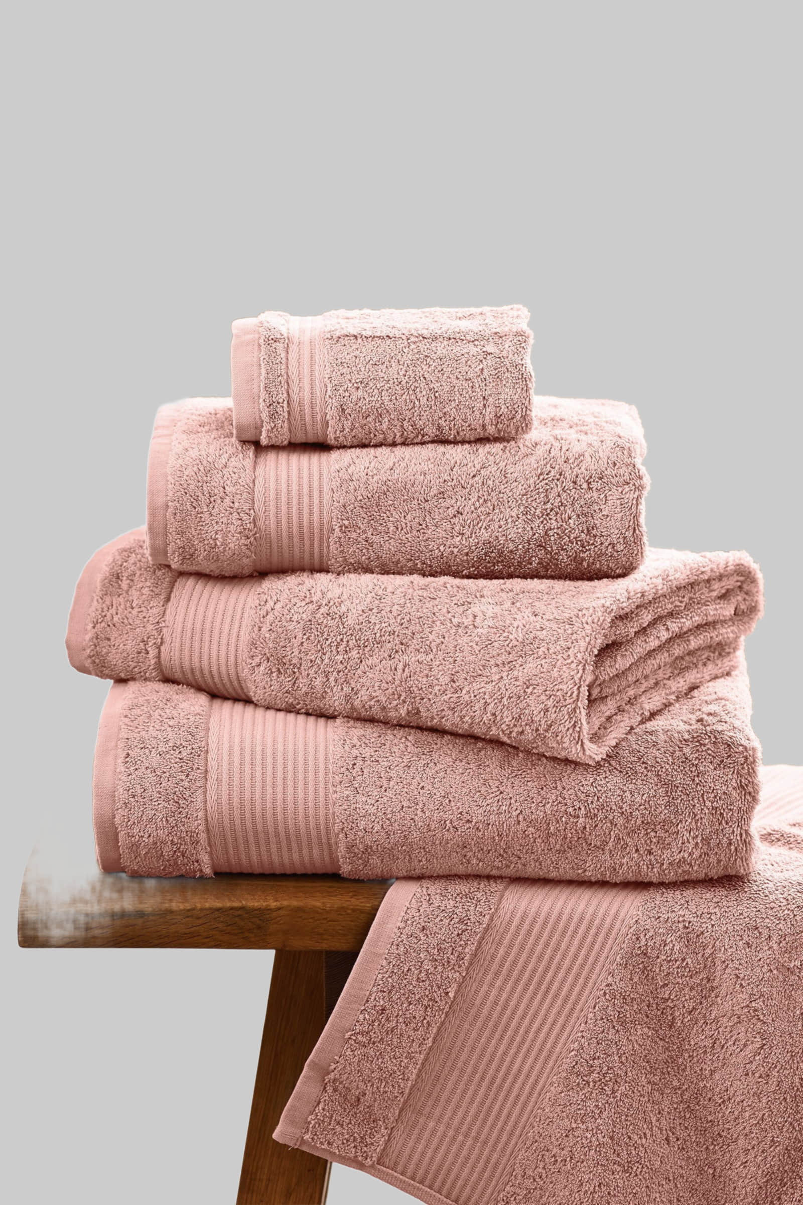 Handtücher Next Next Premium Egyptian Cotton Bath Towel - 600 GSM Ultra Soft Handtuch (1-Piece) | Luxury Spa Quality | OEKO-TEX Certified Pink Peachy