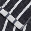Handtücher Next Next Premium Egyptian Cotton Bath Towel - 600 GSM Ultra Soft Handtuch (1-Piece) | Luxury Spa Quality | OEKO-TEX Certified Blue Stripe