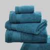 Next Next Premium Egyptian Cotton Bath Towel - 600 GSM Ultra Soft Handtuch (1-Piece) | Luxury Spa Quality | OEKO-TEX Certified Blue Teal Handtücher