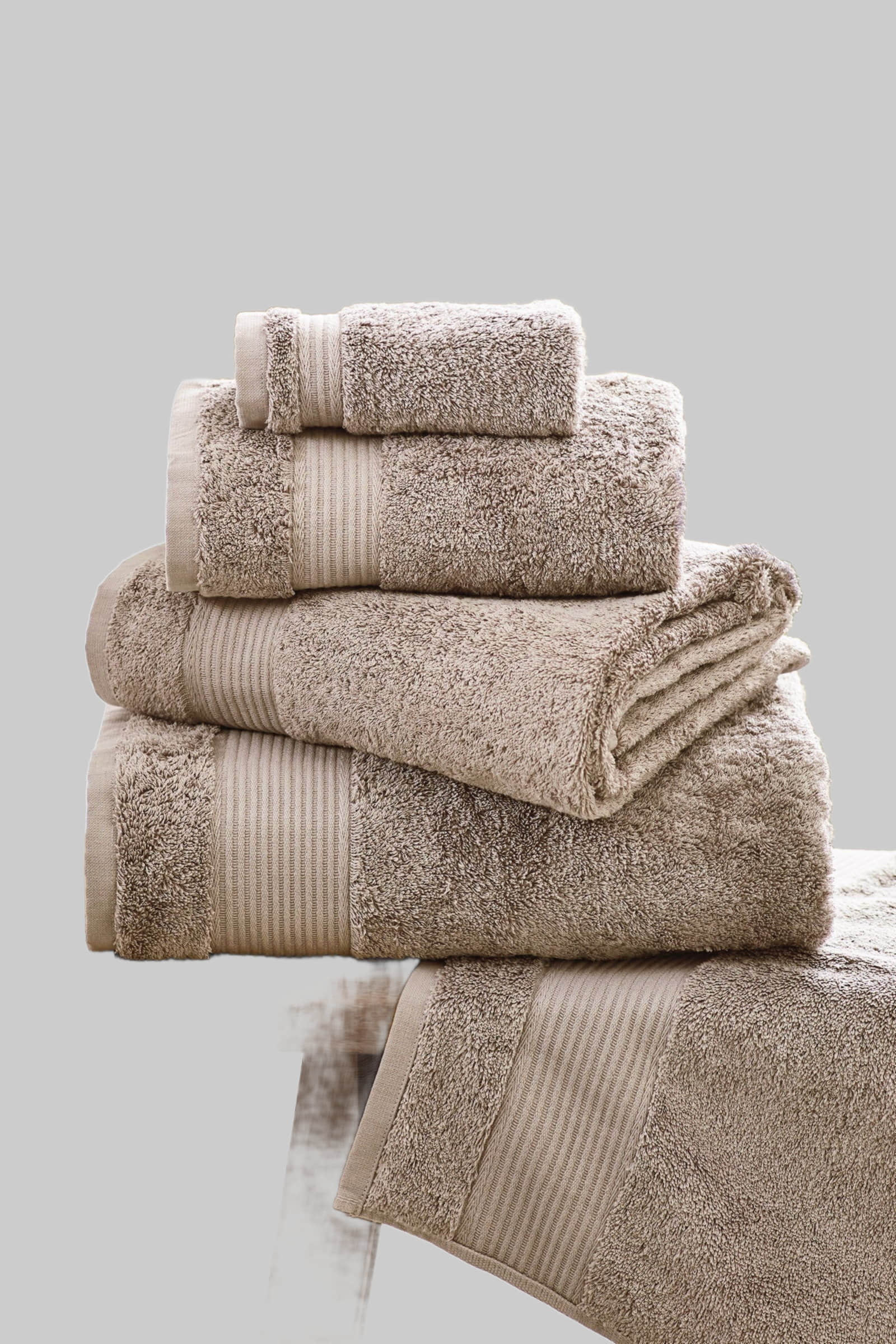 Next Premium Egyptian Cotton Bath Towel - 600 GSM Ultra Soft Handtuch (1-Piece) | Luxury Spa Quality | OEKO-TEX Certified Natural Ne Next Handtücher