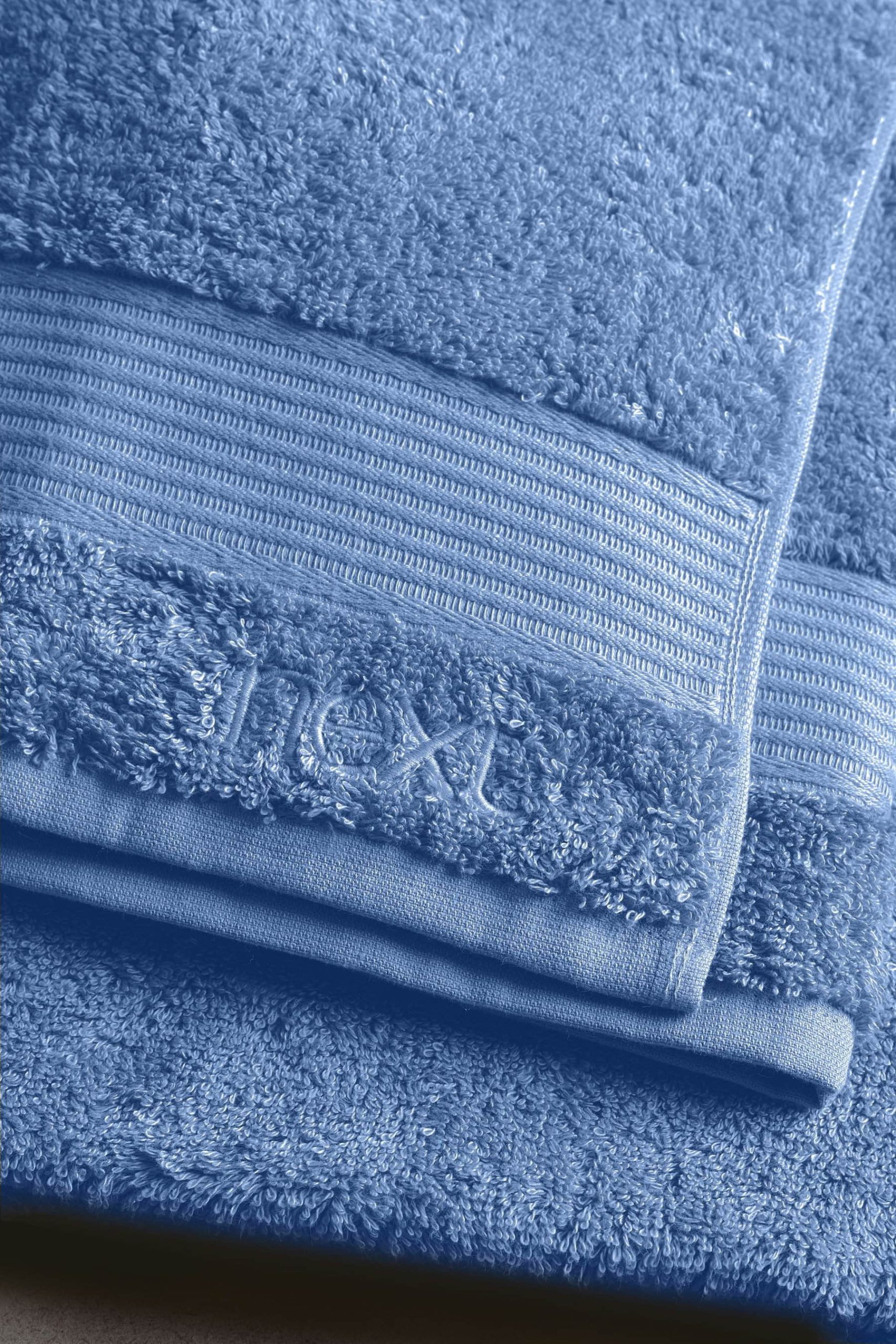 Handtücher Next Next Premium Egyptian Cotton Bath Towel - 600 GSM Ultra Soft Handtuch (1-Piece) | Luxury Spa Quality | OEKO-TEX Certified Blue Corn