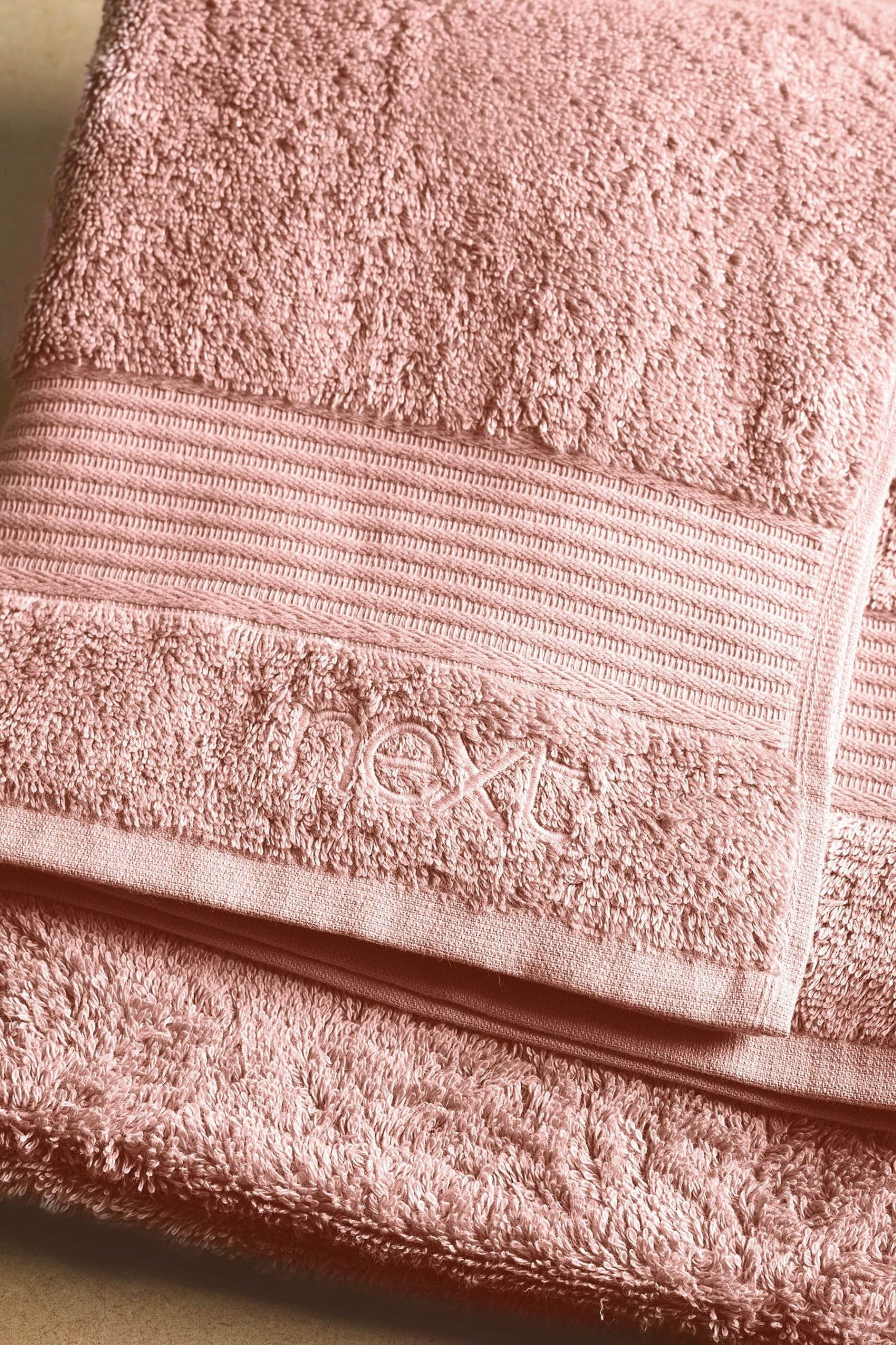 Handtücher Next Next Premium Egyptian Cotton Bath Towel - 600 GSM Ultra Soft Handtuch (1-Piece) | Luxury Spa Quality | OEKO-TEX Certified Pink Peachy
