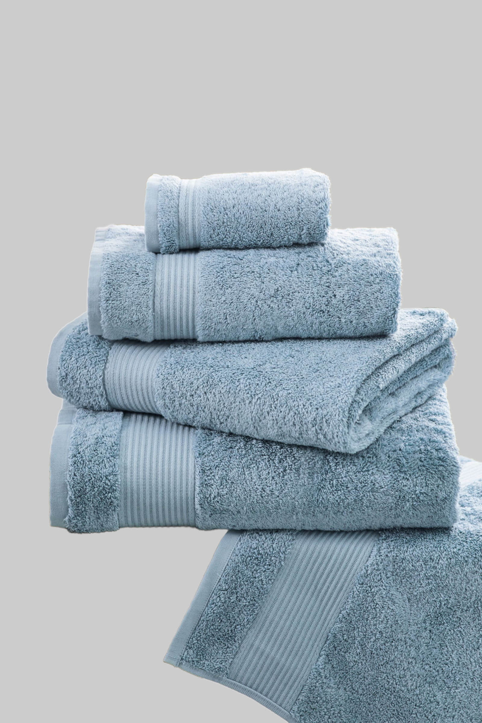 Next Handtücher Next Premium Egyptian Cotton Bath Towel - 600 GSM Ultra Soft Handtuch (1-Piece) | Luxury Spa Quality | OEKO-TEX Certified Sky Blue