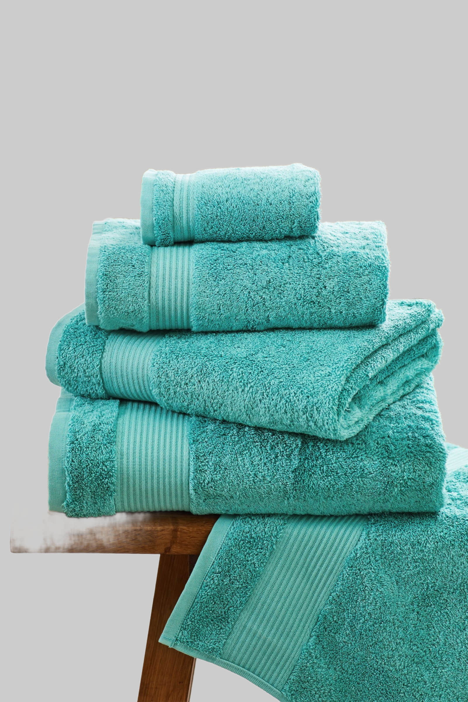 Handtücher Next Next Premium Egyptian Cotton Bath Towel - 600 GSM Ultra Soft Handtuch (1-Piece) | Luxury Spa Quality | OEKO-TEX Certified Blue Teal