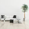 PLANTASIA Kunst-Olivenbaum 180 cm mit Echtholzstamm | 2256 Blätter & Früchte | Zementierter Topf Ø20cm | Premium Kunstpflanze für Wohnung & Büro PLANTASIA Dekoration