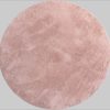 Paco Home Fellteppich »Kunstfell Soft 380« – Rund, 14 mm Hochflor, Kuschelweich – Premium Qualität für Wohnzimmer & Schlafzimmer pink Teppiche Paco Home
